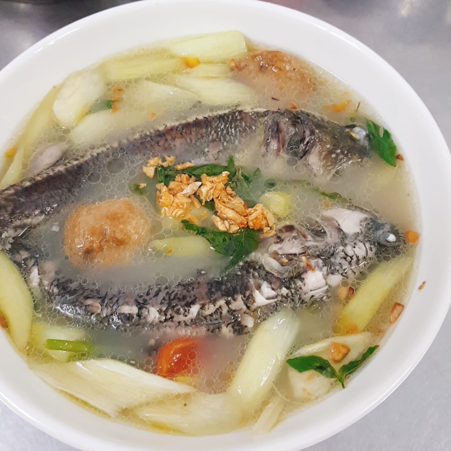 Cách nấu canh chua lươn cơm mẻ