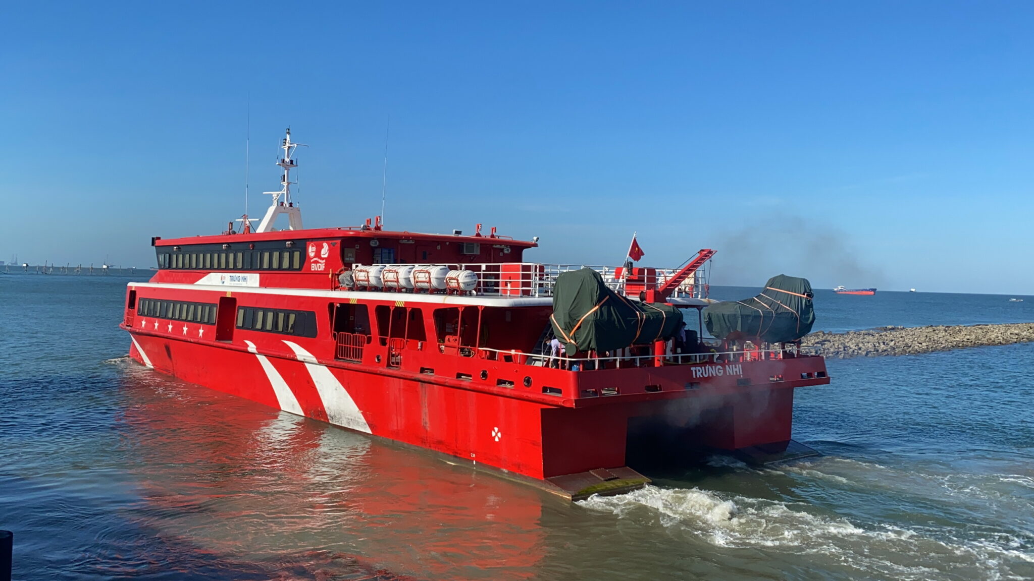 Vung Tau Con Dao fast ferry officially reopened from February 15, 2022 Vung Tau Con Dao fast ferry officially reopened from February 15, 2022